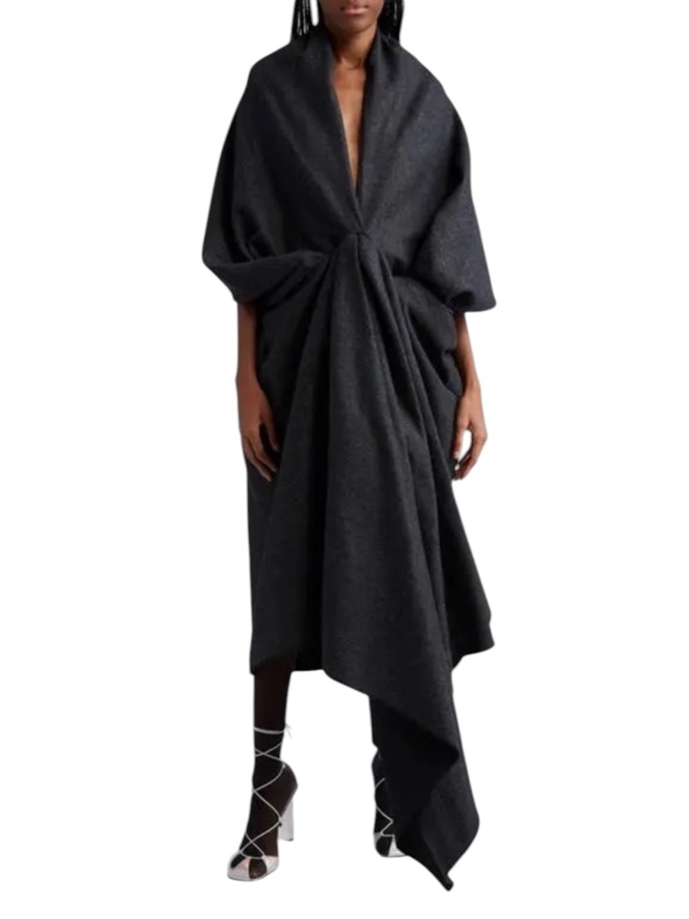 Coperni Wrapped Wool Coat